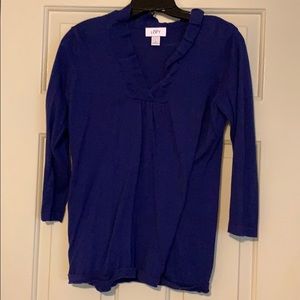 Loft sweater size small. Deep purple
